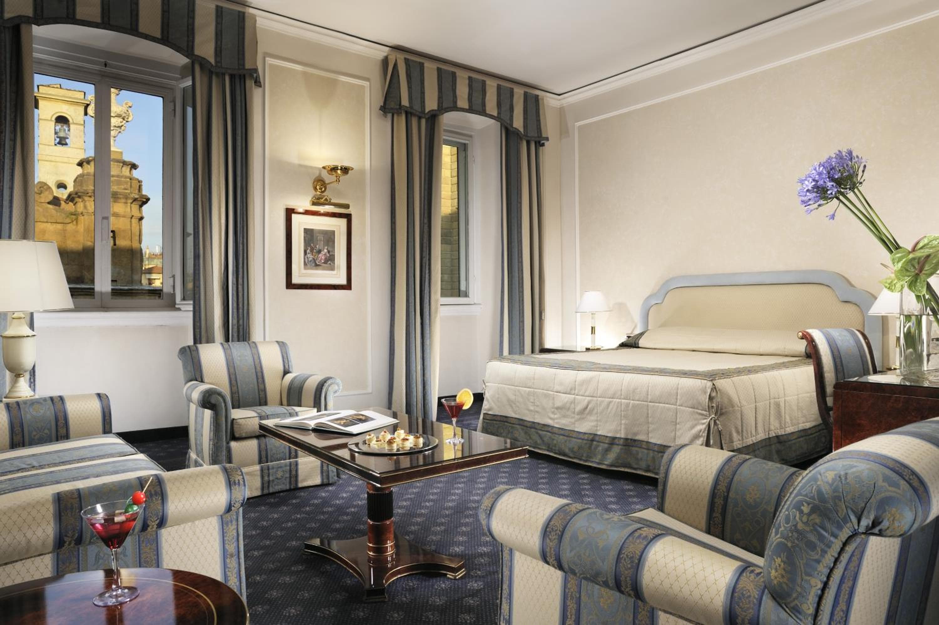 Hotel De La Ville, Florence: hotel room