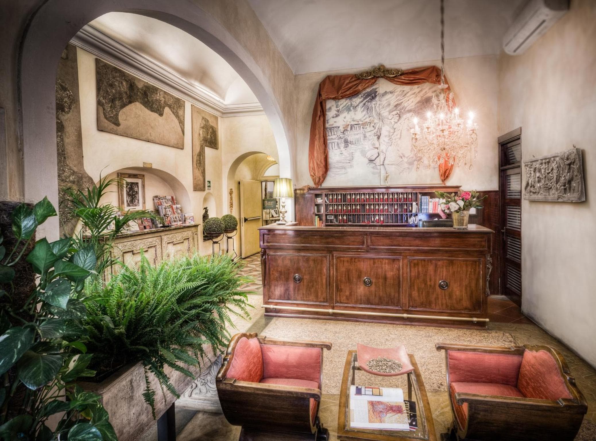 Hotel Palazzo dal Borgo, Florence: recepcion & lobby