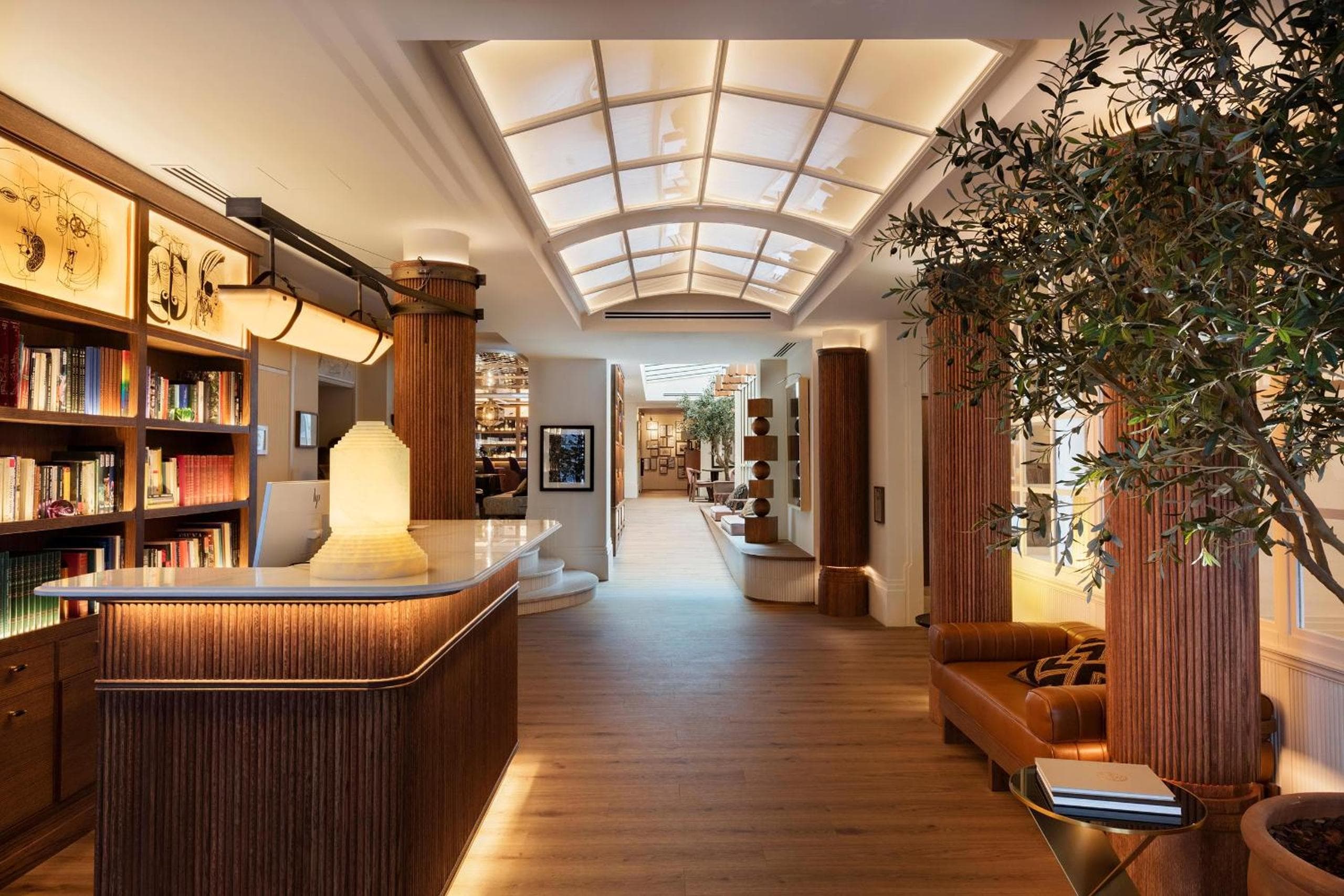 Hotel Pulitzer Paris, Paris: recepcion & lobby